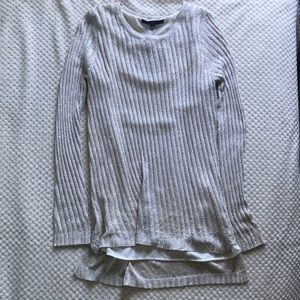 APT.9 wax colored step hem sequin tunic Brand new still with tags.Size Medium